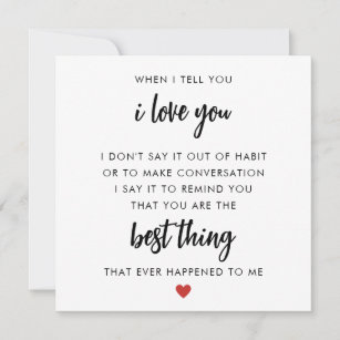 Romantic poems Valentines Day Card