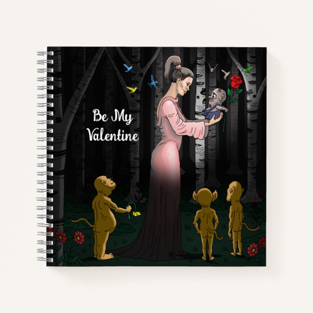 Romantic Princess Notebook (Front)