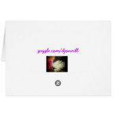 Romantic puppy surprise? cards (Back Horizontal)