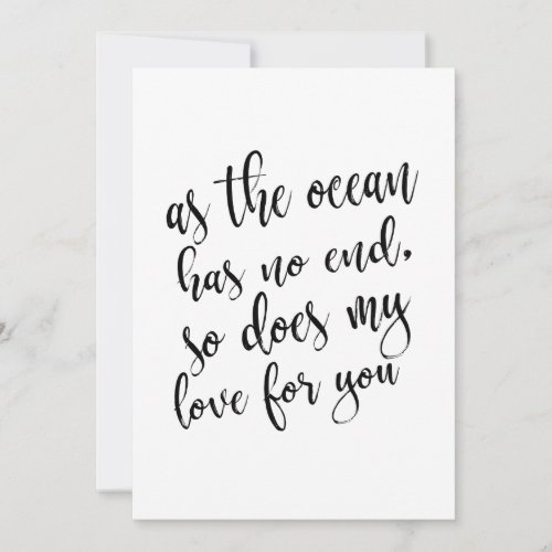 Romantic quote affordable sign for wedding