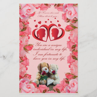 Romantic Quote Greeting Card  Flyer