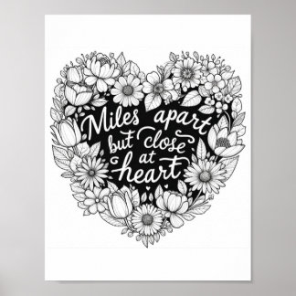 Romantic Quote Love Quote Adult Coloring Poster