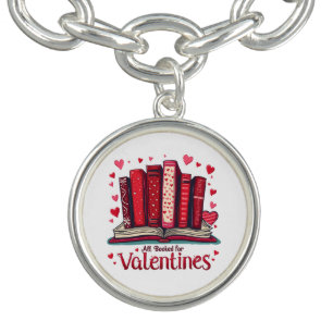 Romantic Reading Vibes Cozy Valentine Gift Bracelet