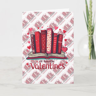 Romantic Reading Vibes Cozy Valentine Gift Card