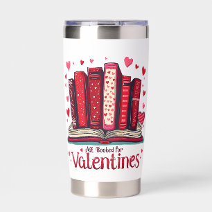 Romantic Reading Vibes Cozy Valentine Gift Insulated Tumbler