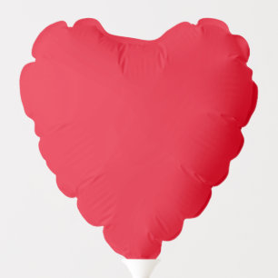 Romantic Red Heart-Shaped Valentine's Day Balloon. Balloon