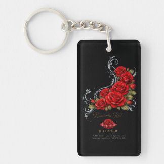 Romantic Red Key Chain