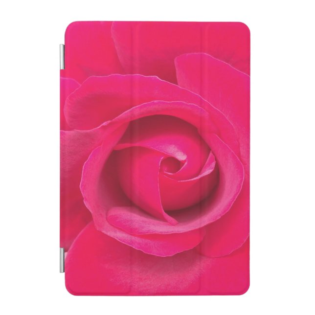 Romantic Red Pink Rose iPad Mini Cover (Front)