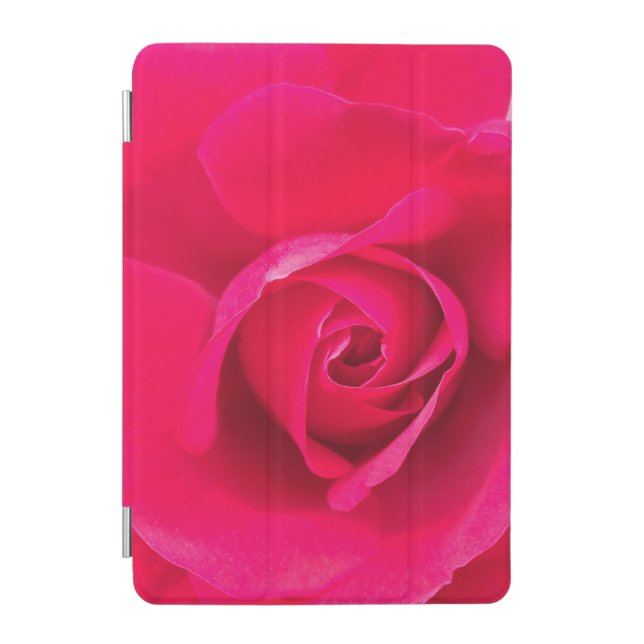 Romantic Red Pink Rose v2 iPad Mini Cover (Front)
