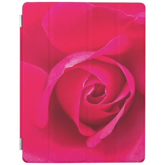 Romantic Red Pink Rose v2 iPad Smart Cover (Front)
