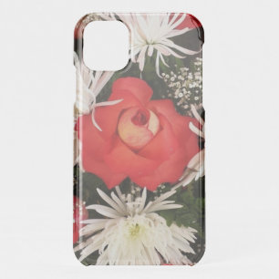 Romantic Red Rose Flower Bouquet iPhone 11 Case