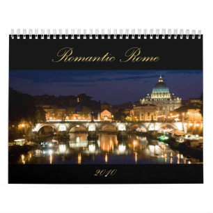 Romantic Rome 2010 Calendar