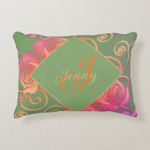 Romantic Rose   Accent Pillow