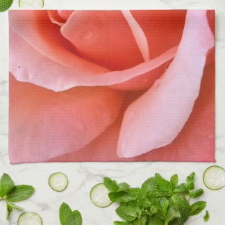 Romantic Rose Botanical Art Print Kitchen Towel