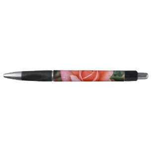 Romantic Rose Botanical Art Print Pen