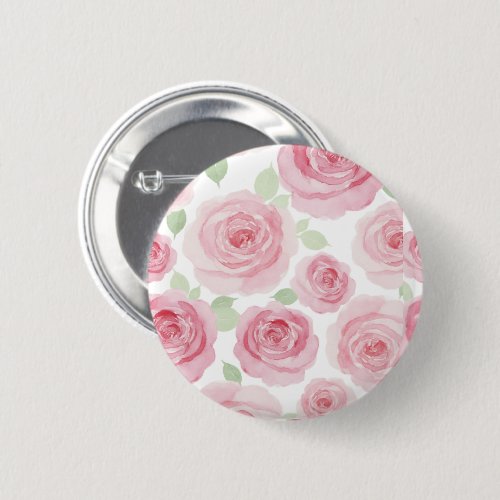 Romantic Rose Button