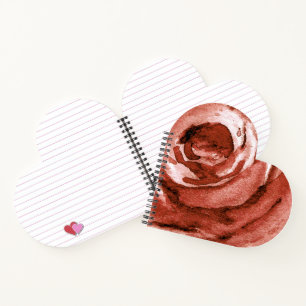 Romantic Rose Notebook