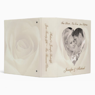 Romantic Rose - Personalized Wedding Binder