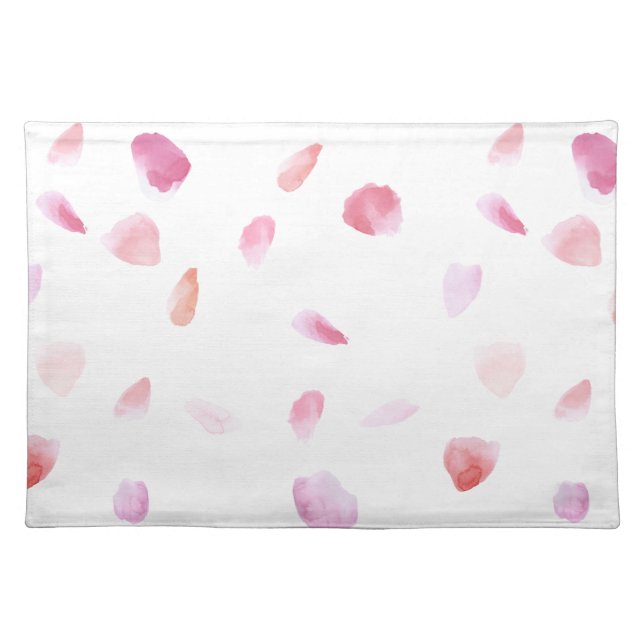 Romantic Rose Petals Placemat (Front)