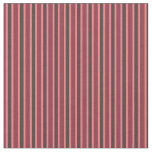 Romantic Rose, Plum &amp; Black Vertical Stripes Fabric