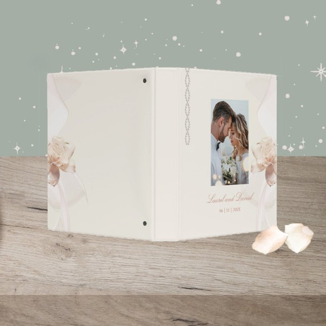 Romantic Rose Scrapbook Album 3 Ring Binder (Creator Uploaded)