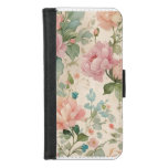 Romantic Rose Vintage Inspired  iPhone 8/7 Wallet Case
