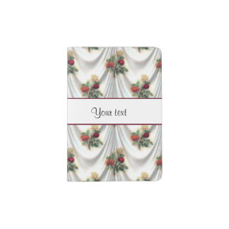 Romantic Roses & Drapes Passport Holder