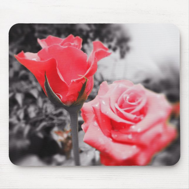 Romantic Roses Mouse Pad (Front)