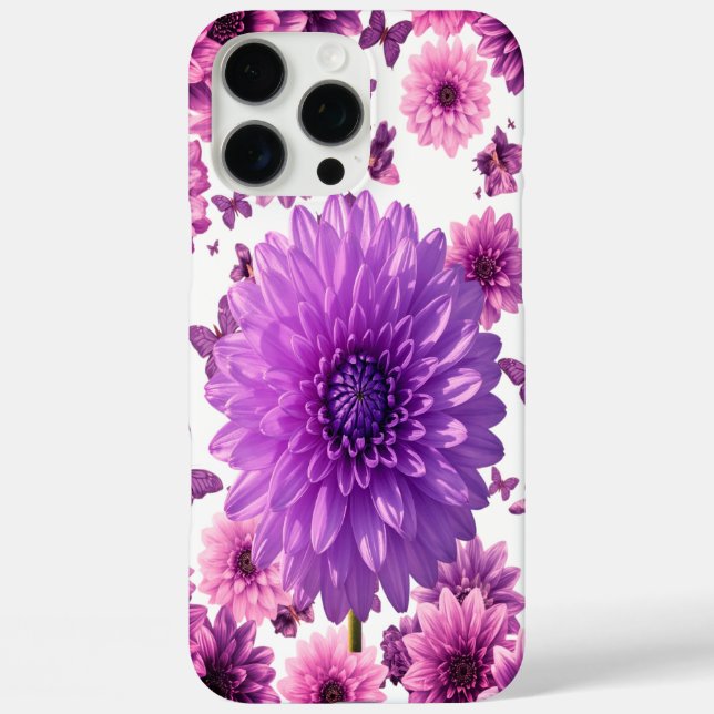 Romantic Rosy Floral Case-Mate iPhone Case (Back)
