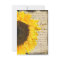 Romantic Rustic Sunflower Wedding Invitation