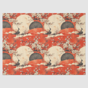 Romantic Sakura Kimono Couple Pattern (1) Tissue Paper