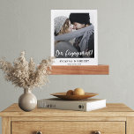 Romantic Script Custom Engagement Keepsake Photo P Picture Ledge<br><div class="desc">Remember the moment your wedding journey began with this romantic photo display. This template features a photograph placeholder that you can easily replace with your own engagement photo. All of the text can be changed - including the font and color. A special overlay ensures that your text can be read...</div>