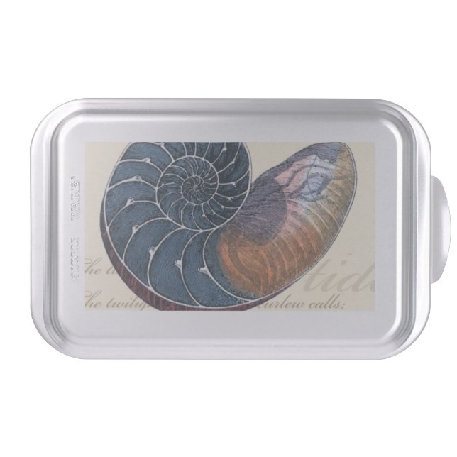 Romantic Seashell Cake Pan (Front)