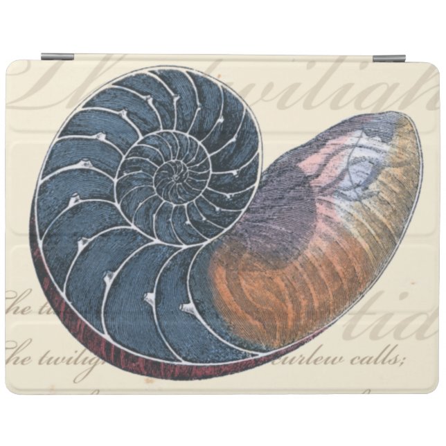 Romantic Seashell iPad Smart Cover (Horizontal)