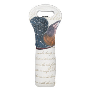 Romantic Seashell Wine Bag