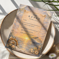 Romantic Seaside Cruise Wedding
