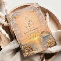 Romantic Seaside Cruise Wedding