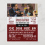 Romantic Setting, Speed Dating Event Advertising Flyer