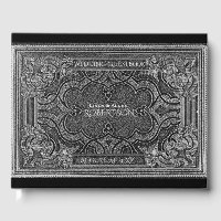 Romantic Silver Vintage Look Guest Book