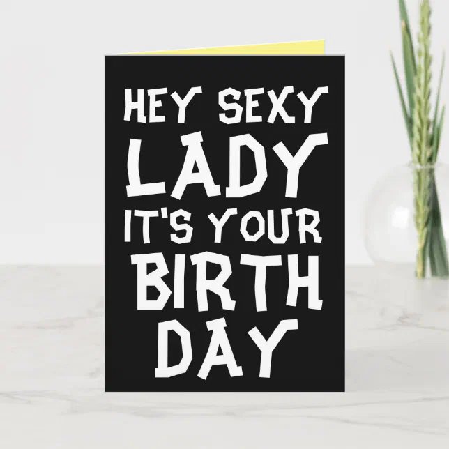 Romantic Spanking Birthday Card For Wife Zazzle