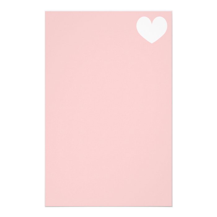 Romantic writing paper