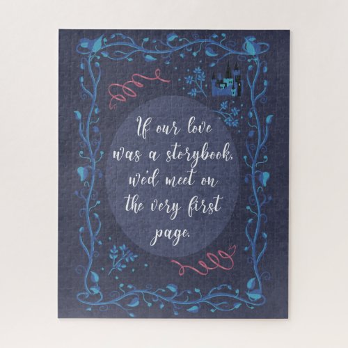 Romantic Storybook Love Jigsaw Puzzle