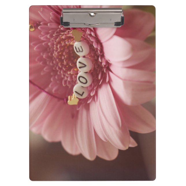 Romantic Sunflower Clipboard (Front)