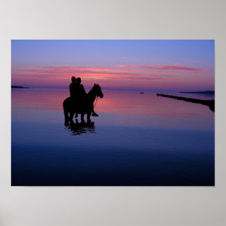 Romantic Sunrise Poster