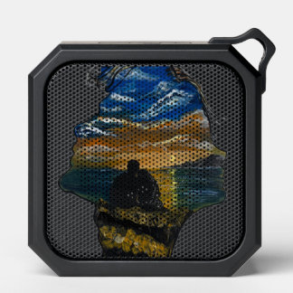 Romantic Sunset Couple Art - handmade artwork Bluetooth Speaker