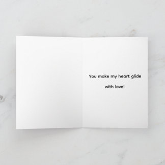 Romantic Swan Valentine’s Card