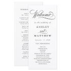Romantic Swirly Calligraphy Wedding Ceremony