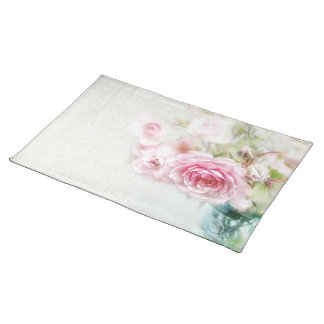 romantic table set "shabby rose" placemat