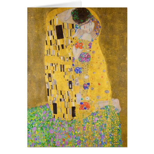 Romantic The Kiss Painting Gustav Klimt Restored