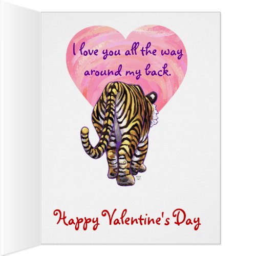 Romantic Tiger Heads and Tails